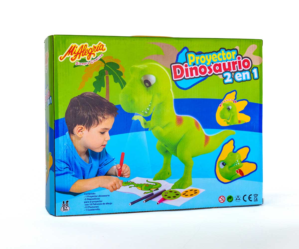 Proyector Dinosaurio 2 en 1 - Mi Alegría